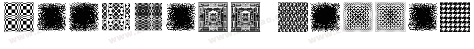 Seamless Patterns字体转换